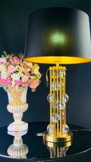 Настольная лампа Lenardi 70 см, металл, арт. 299-123