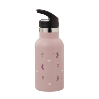 Бутылка-термос для напитков Fresk "Морской конек", розовая, 350 мл