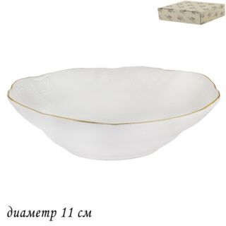 Розетка 11см  MARIA GOLD в подарочной упаковке Фарфор арт. 226-104