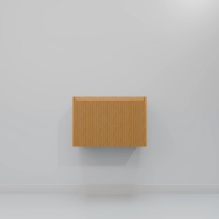 Тумба под раковину подвесная Elizabeth 60 Белый дуб  AEL06W11S000