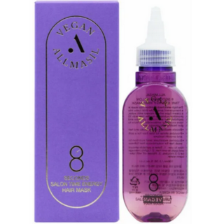 062051 "ALLMASIL" Энергетическая маска для придания блеска и эластичности волосам  8 секунд 200 мл 1/48