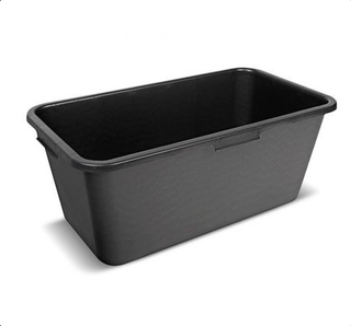 Таз пластмассовый строительный прямоугольный 80л (48*29*78)
