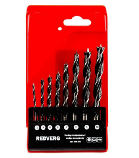Набор сверл по дереву RedVerg 8 шт HCS(600191)
