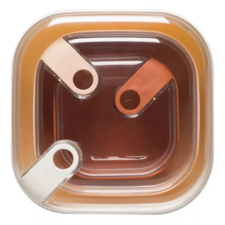 6753CA1 Контейнер квадратный 425/1000/2000 мл рассвет Omada, набор 3 шт