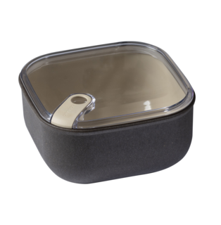 6652MA Контейнер квадратный 2000 мл коричневый Omada, кофейный пергамент