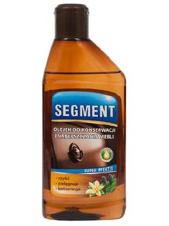Масло для полировки мебели SEGMENT с  запахом ванили и кедра, 200 мл