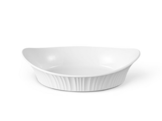 14175 FISSMAN Форма для запекания Овальная 22,5х18х 7см / 820мл Horeca (фарфор)