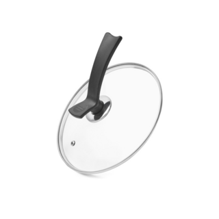 19911 FISSMAN Крышка 20 см со стальным ободком (стекло)