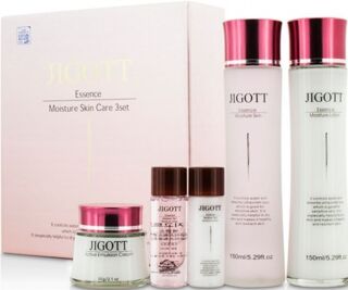 281242 "Jigott" Подарочный набор JIGOTT MOISTURE SKIN CARE 3SET увлажняющая серия (тонер, лосьон, крем) 1/20
