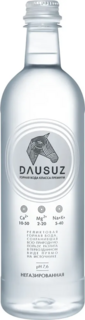 Вода минеральная Dausuz природная питьевая столовая негазированная, 0,75 л, ПЭТ, 12 шт/уп