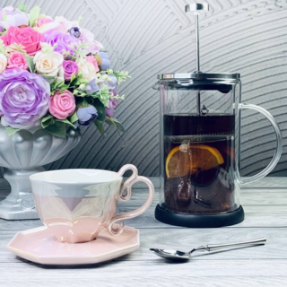 Френч-пресс Lenardi, 1000мл, стекло, в подарочной упаковке, арт. 139-025