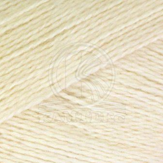 Пряжа Камтекс Воздушная, тон 205, белый, 100 гр, 370 м