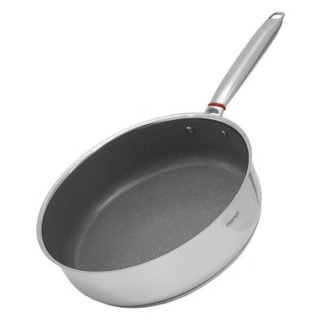 5517 FISSMAN Глубокая сковорода CHEF PRO 28x8см с антипригарным покрытием (нерж.сталь)