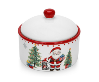 0359 FISSMAN Банка для хранения 15х13см (доломит)