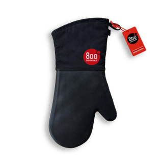 Варежка прихватка универсальная силиконовая 800 Degrees Silicone Mitten. Материал силикон, канвас.