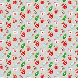 Односторонняя упаковочная бумага Stilerra NWPO-1 (Новогоднее настроение), 100 x 70 см