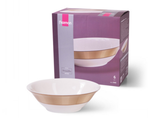 6383 FISSMAN Салатница VERSAILLES 23см (фарфор)