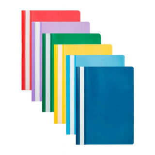 Скоросшиватель пластиковый A4 Attache, серый, 10шт/уп