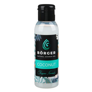 Гель для душа Borger Coconut  с кокосовым маслом, 100мл