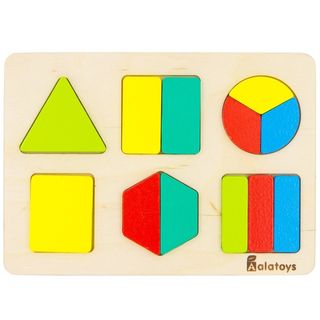 Пазлы Дроби-фигуры, развивающая игрушка для детей, арт. ДР1502