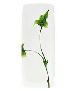 VEGETAL - Блюдо для кекса 41,5х16,5 см фарфор (cake dish)