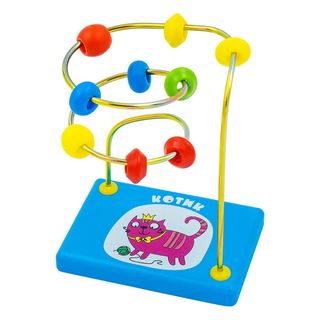 Лабиринт Кот, развивающая игрушка для детей, арт. ЛБ1001