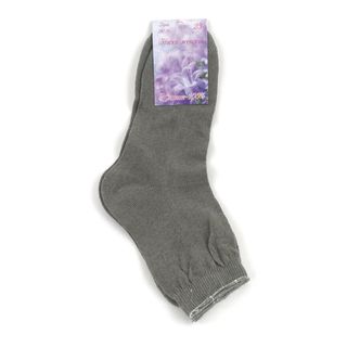 Женские носки, размер 25, темно зеленые