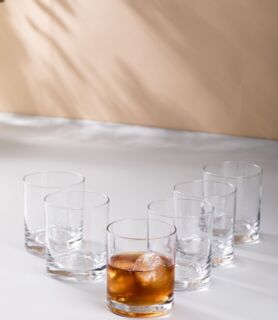 Набор стаканов для виски Krosno Базовая линия 250мл, 6 шт