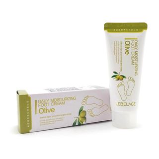 Крем для ног LEBELAGE увлажняющий с оливой для всех типов кожи,100 мл