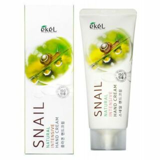 652338 "Ekel" Hand Cream Intensive Snail Интенсивный крем для рук с улиточным муцином 100 мл. 1/160