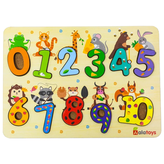 Пазл Цифры, развивающая игрушка для детей, арт. ПЗЛ2505