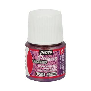 Краска "PEBEO" Fantasy Prisme с фактурным эффектом, пурпурно-фиолетовый с перламутром, 45 мл
