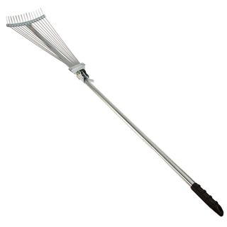 Грабли INBLOOM веерные раздвижные, 15 зуб, 15-55х120см, металл