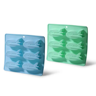 6726 FISSMAN Форма для выпечки 6 кексов САМОЛЕТЫ (силикон)