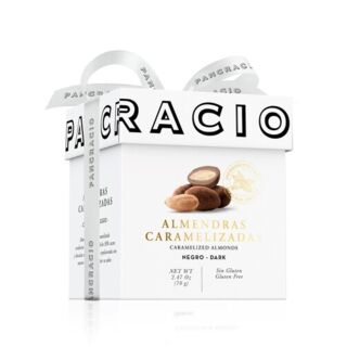 Mini Luxury Box Конфеты Pancracio из цельного карамелизированного миндаля с молочным и темным шоколадом (Caramelized almonds covered with chocolate) 70г