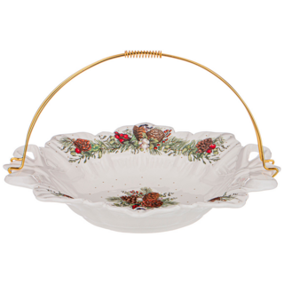 БЛЮДО LEFARD "CELEBRATION" С МЕТАЛЛ.РУЧКОЙ 26СМ