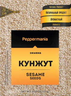 Кунжут Peppermania (семена), 15 г.