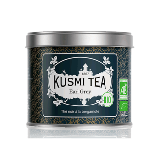 Черный чай Kusmi Tea Earl Grey (Organic Tea) / Эрл Грей, ж/б, 100 гр