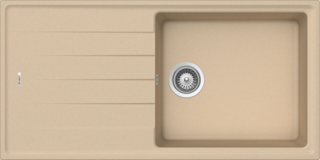 Мойка  Element 60D Large  Cristalite лунный камень