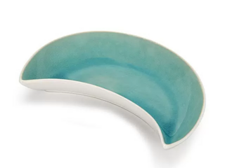 6206 FISSMAN Блюдо CELINE 23х13х3,7см, цвет Лазурный (керамика)