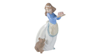 Фигурка NAO День рождения щенка 19х12х9 см, фарфор