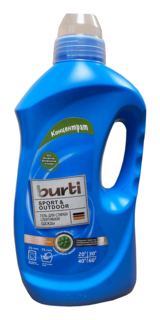 Гель-концентрат BURTI Sport Outdoor для стирки спортивной одежды, 1,5 л