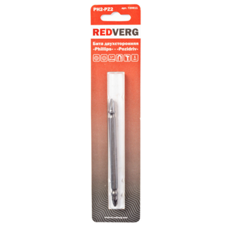 Бита Redverg PH2-SL двусторонняя 0,5х4х65 (720591)