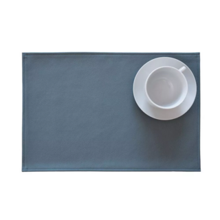 MON019711 Denim grey подстановочная салфетка из экокожи прямоугольная 45х30см