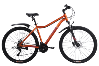 Велосипед горный Delta 29"х19" оранжевый (сталь)