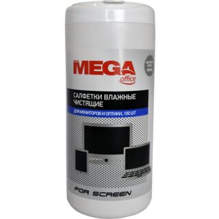 Салфетки Attache Selection For Screen д/экранов, туба, 100 шт, 130х170