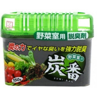 219889 "KOKUBO" "Sumi-Ban" Поглотитель запаха для холодильника (отделение для овощей) 150 гр. 1/72