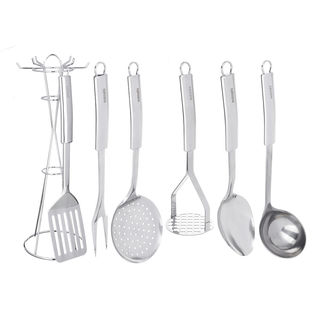 Набор кухонных принадлежностей SATOSHI Альфа, 7 предметов, нержавеющая сталь