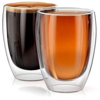 6446 FISSMAN Набор ROMANO из 2-х стаканов с двойными стенками 300мл (стекло)