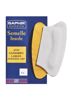 SAPHIR Пяткоудерживатели Semelle Insole, ANTI GLISSOIRES LARGES, широкие